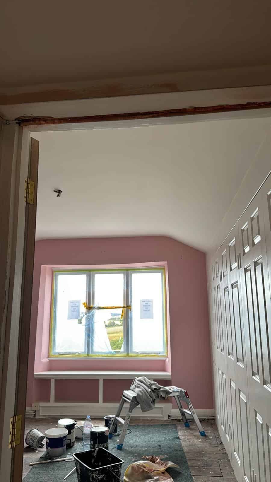 Colour refresh in period rooms - progress photo 7